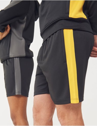 FIN-LV886-Adults Knitted Shorts With Zip Pockets